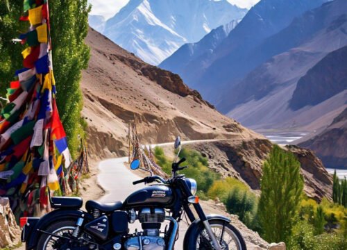 Bike trip to Zanskar valley